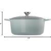 imageLe Creuset Signature Round Dutch Oven 55qt PecheSea Salt