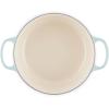 imageLe Creuset Signature Round Dutch Oven 55qt PecheSea Salt