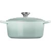 imageLe Creuset Signature Round Dutch Oven 55qt PecheSea Salt