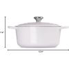 imageLe Creuset Signature Round Dutch Oven 55qt PecheShallot