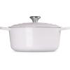 imageLe Creuset Signature Round Dutch Oven 55qt PecheShallot