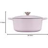 imageLe Creuset Signature Round Dutch Oven 55qt PecheShallot