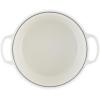 imageLe Creuset Signature Round Dutch Oven 55qt PecheWhite