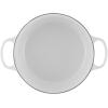 imageLe Creuset Signature Round Dutch Oven 55qt PecheWhite