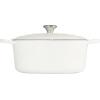 imageLe Creuset Signature Round Dutch Oven 55qt PecheWhite