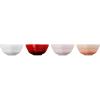 imageLe Creuset Stoneware Set Of 4 Mini Heart Pinch Bowl Multi ColorMulticolor