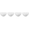 imageLe Creuset Stoneware Set Of 4 Mini Heart Pinch Bowl Multi ColorWhite