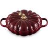 imageLe Creuset Enameled Cast Iron Figural Pumpkin Braiser 275 qt WhiteRhone