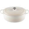 imageLe Creuset Signature Enameled Cast Iron Oval Dutch Oven 675qt PecheMeringue