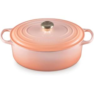 imageLe Creuset Signature Enameled Cast Iron Oval Dutch Oven 675qt PechePeche