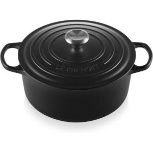 imageLe Creuset Signature Round Dutch Oven 55qt PecheLicorice