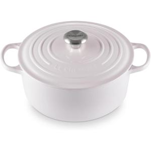 imageLe Creuset Signature Round Dutch Oven 55qt PecheShallot