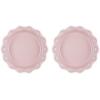 imageLe Creuset Stoneware Set of 2 Heritage Fluted Pie Dish 9quot Chiffon PinkChiffon Pink