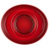 imageLe Creuset Stoneware Signature Oval Chip and Dip Platter 13quot Sea SaltCerise