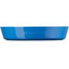 imageLe Creuset Stoneware Signature Oval Chip and Dip Platter 13quot Sea SaltMarseille