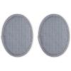 imageLe Creuset Set of 2 Silicone Pot Grips CharbonCharbon