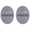 imageLe Creuset Set of 2 Silicone Pot Grips CharbonCharbon