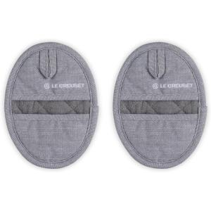 imageLe Creuset Set of 2 Silicone Pot Grips CharbonCharbon