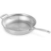 imageLe Creuset Stainless Steel Classic 3Ply Set of 2 Fry Pan Set 95quot and 11quot35 Quarts