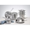 imageLe Creuset Stainless Steel Classic 3Ply Set of 2 Fry Pan Set 95quot and 11quot95
