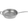 imageLe Creuset Stainless Steel Classic 3Ply Set of 2 Fry Pan Set 95quot and 11quot11