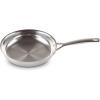 imageLe Creuset Stainless Steel Classic 3Ply Set of 2 Fry Pan Set 95quot and 11quot95