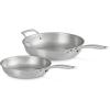 imageLe Creuset Stainless Steel Essential Fry Pan 95quotSet of 2