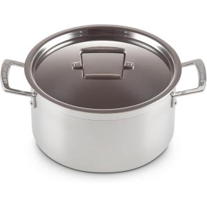 imageLe Creuset Stainless Steel Classic 3Ply Stockpot 625qt625qt