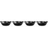 imageLe Creuset Enameled Cast Iron Gourmand Collection Set of 4 Mini Round Cocotte 3 qt Matte BlackMini Braiser