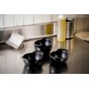 imageLe Creuset Enameled Cast Iron Gourmand Collection Set of 4 Mini Round Cocotte 3 qt Matte BlackMini Cocotte