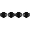 imageLe Creuset Enameled Cast Iron Gourmand Collection Set of 4 Mini Round Cocotte 3 qt Matte BlackMini Cocotte with Lid