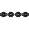 imageLe Creuset Enameled Cast Iron Gourmand Collection Set of 4 Mini Round Cocotte 3 qt Matte BlackMini Cocotte with Lid
