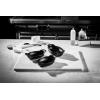 imageLe Creuset Enameled Cast Iron Gourmand Collection Set of 4 Mini Round Cocotte 3 qt Matte BlackMini Oval Baker