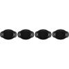 imageLe Creuset Enameled Cast Iron Gourmand Collection Set of 4 Mini Round Cocotte 3 qt Matte BlackMini Oval Baker