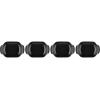 imageLe Creuset Enameled Cast Iron Gourmand Collection Set of 4 Mini Round Cocotte 3 qt Matte BlackMini Rectangular Baker