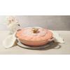 imageLe Creuset Signature Enameled Cast Iron Petal Braiser 225qt Coastal BluePeche