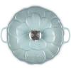 imageLe Creuset Signature Enameled Cast Iron Petal Braiser 225qt Coastal BlueSea Salt