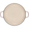 imageLe Creuset Signature Enameled Cast Iron Petal Braiser 225qt Coastal BlueShell Pink