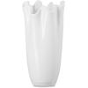 imageLe Creuset Stoneware Iris Vase 12quot Sea SaltWhite