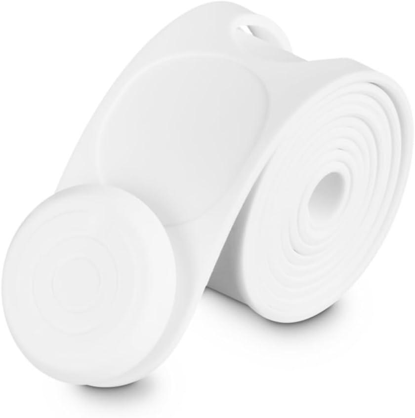 imageLe Creuset Silicone Cookware Travel Latch Shiny BlackWhite