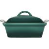 imageLe Creuset Stoneware Heritage Shallow Square Casserole 2qt 9 CeriseArtichaut