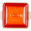 imageLe Creuset Stoneware Heritage Shallow Square Casserole 2qt 9 CeriseFlame