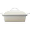 imageLe Creuset Stoneware Heritage Shallow Square Casserole 2qt 9 CeriseMeringue