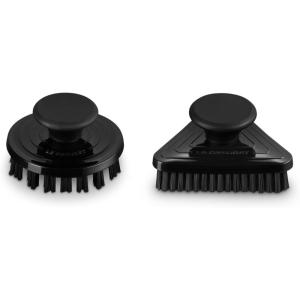 imageLe Creuset Set of 2 Cleaning Brushes Shiny BlackShiny Black