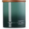 imageLe Creuset Signature Salt Cellar and Storage Canister with Wood Lid 16 oz WhiteArtichaut