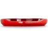 imageLe Creuset Stoneware Heart Shaped Spoon Rest 5quot WhiteCerise