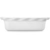 imageLe Creuset Stoneware Heritage Fluted Loaf Pan 9quot Sea SaltWhite