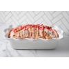 imageLe Creuset Stoneware Heritage Fluted Loaf Pan 9quot Sea SaltWhite