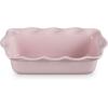 imageLe Creuset Stoneware Set of 2 9quot Heritage Fluted Pie and 9quot Fluted Loaf Dish Chiffon PinkChiffon Pink