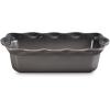 imageLe Creuset Stoneware Set of 2 9quot Heritage Fluted Pie and 9quot Fluted Loaf Dish Chiffon PinkOyster